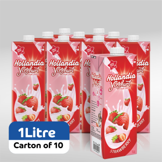 Hollandia Yoghurt Strawberry (1ltr x 10) carton